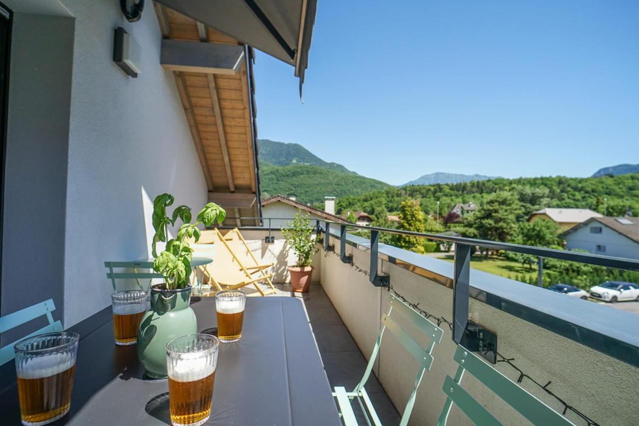 The Azalea Beautiful Quiet Apartment For 4 People! Doussard Exteriér fotografie